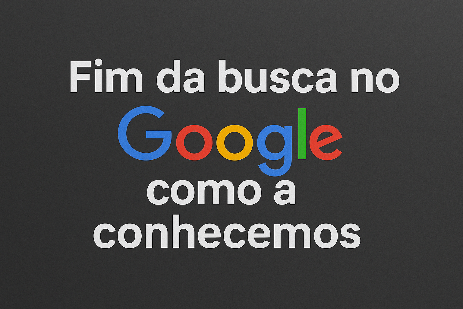 O Fim do num=100: Como o Google redesenhou a batalha global por dados de IA