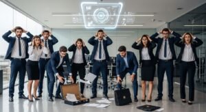 "workslop". Conteúdo profissional gerado por IA, superficialmente polido, mas genérico e sem profundidade analítica..