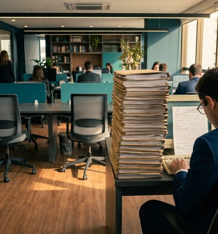 Dimensionamento de equipe: a IA leu o escritório e mandou contratar