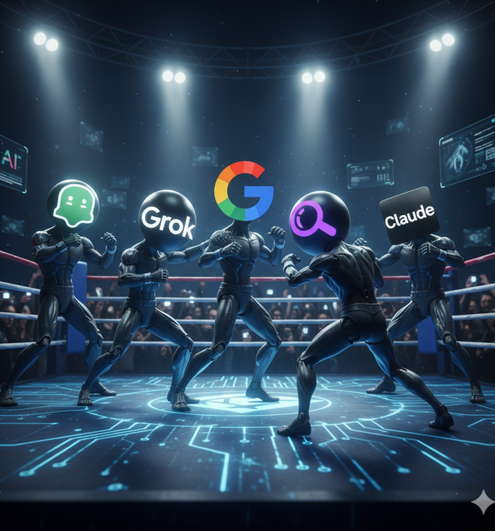 Comparativo de IAs para Advogados – ChatGPT × Grok × Gemini × Claude × Perplexity