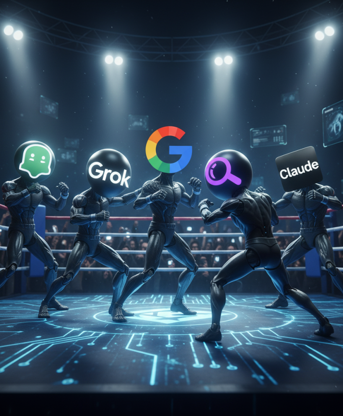 Comparativo de IAs para Advogados – ChatGPT × Grok × Gemini × Claude × Perplexity